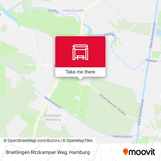 Brietlingen Ritzkamper Weg map