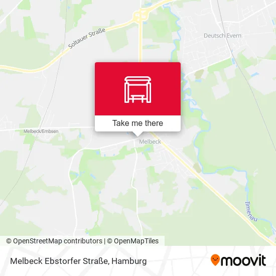 Карта Melbeck Ebstorfer Straße