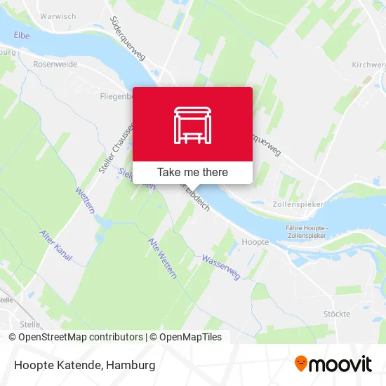 Карта Hoopte Katende