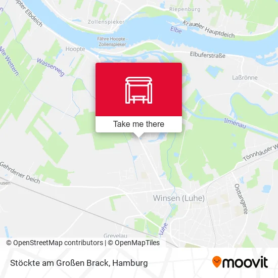 Карта Stöckte am Großen Brack
