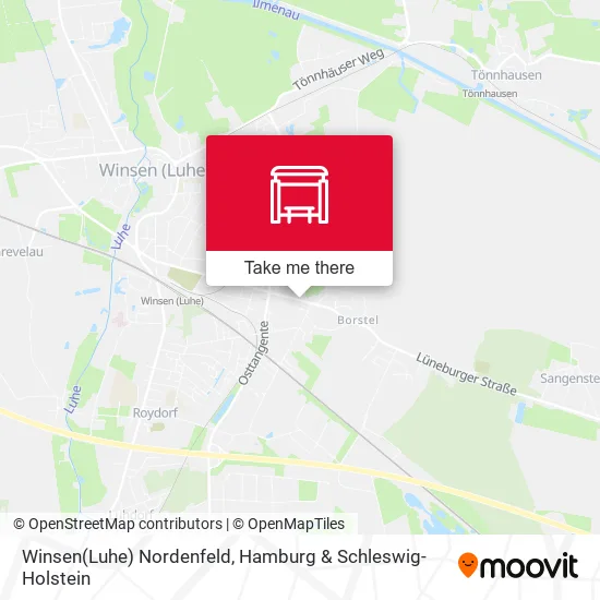 Карта Winsen(Luhe) Nordenfeld