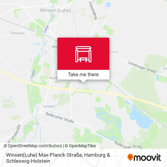 Карта Winsen(Luhe) Max-Planck-Straße