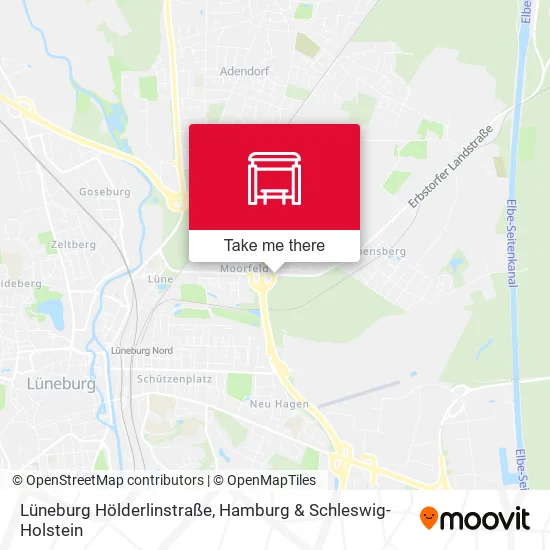 Карта Lüneburg Hölderlinstraße