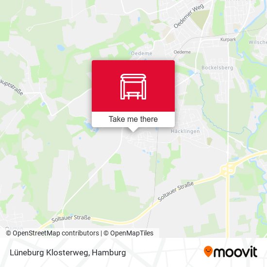 Lüneburg Klosterweg map
