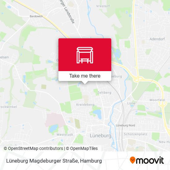 Lüneburg Magdeburger Straße map