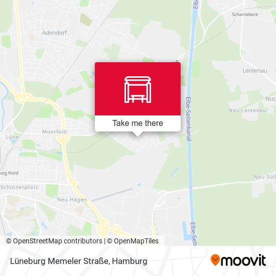 Lüneburg Memeler Straße map