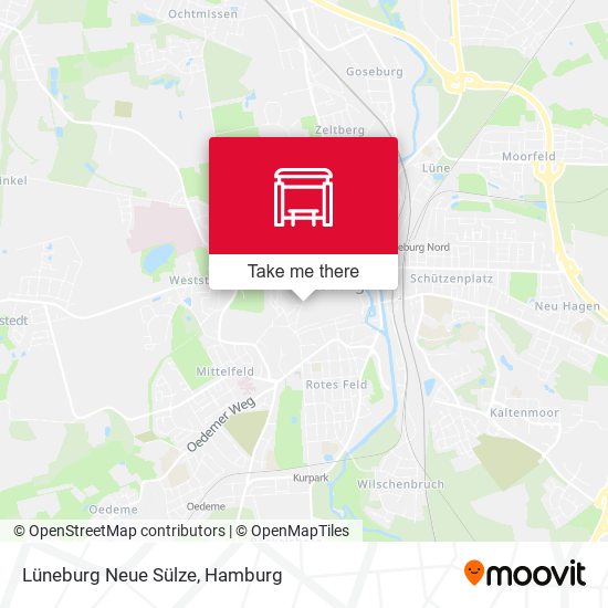 Lüneburg Neue Sülze map