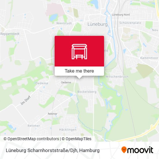 Lüneburg Scharnhorststraße/Djh map