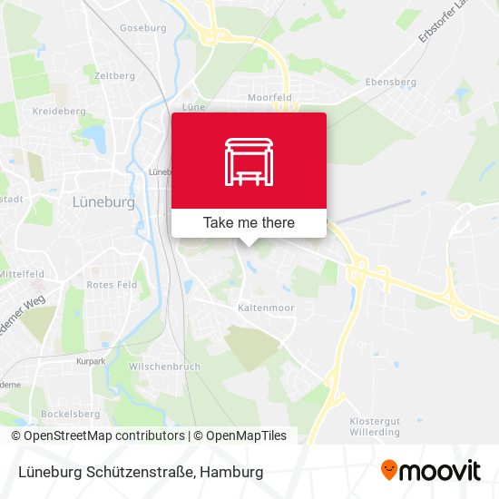 Lüneburg Schützenstraße map