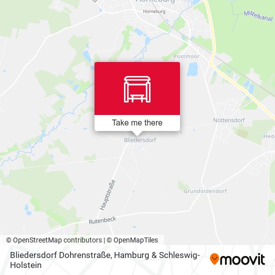 Bliedersdorf Dohrenstraße map