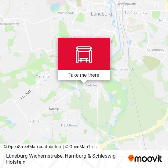 Lüneburg Wichernstraße map