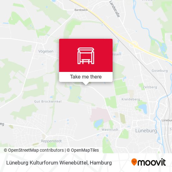 Lüneburg Kulturforum Wienebüttel map