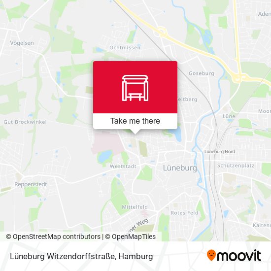 Lüneburg Witzendorffstraße map