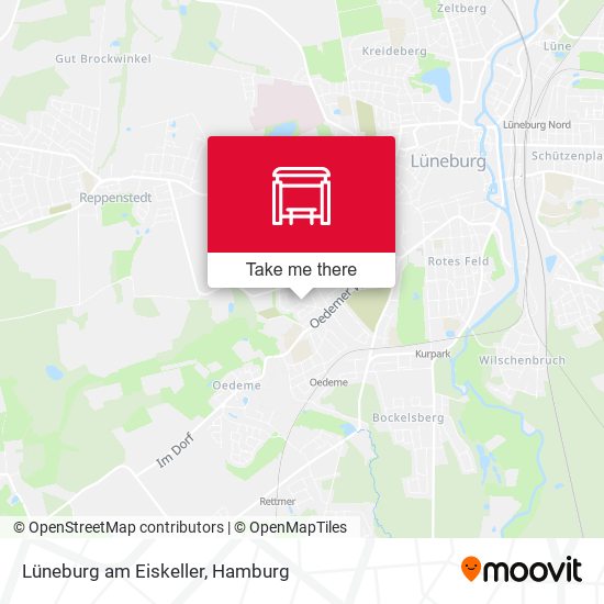 Lüneburg am Eiskeller map