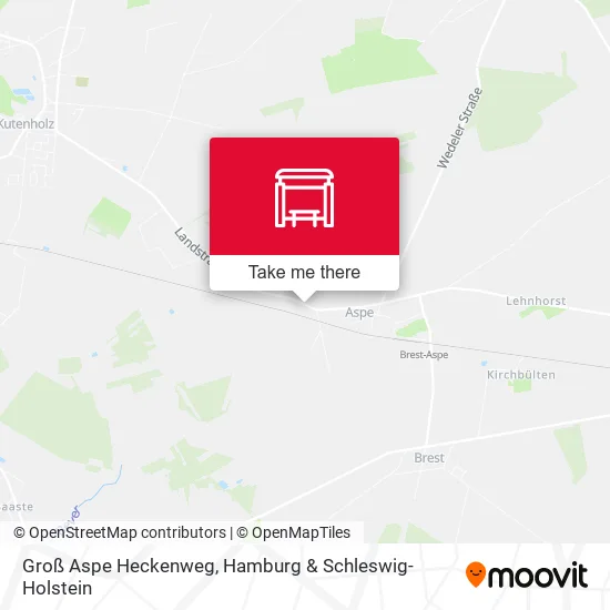 Карта Groß Aspe Heckenweg