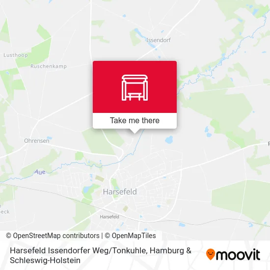 Карта Harsefeld Issendorfer Weg / Tonkuhle