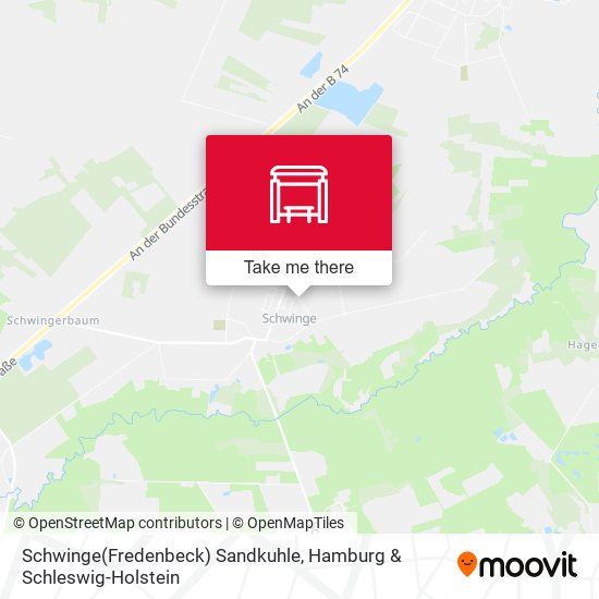 Schwinge(Fredenbeck) Sandkuhle map