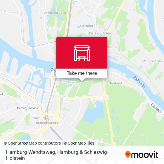 Hamburg Wendtsweg map