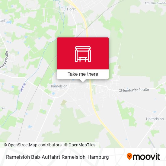 Ramelsloh Bab-Auffahrt Ramelsloh map