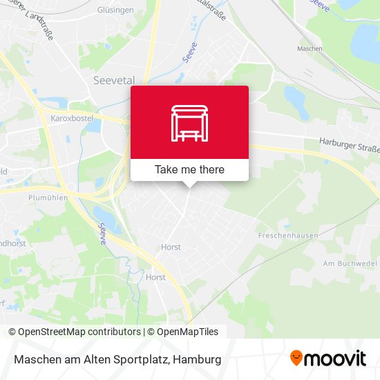 Maschen am Alten Sportplatz map