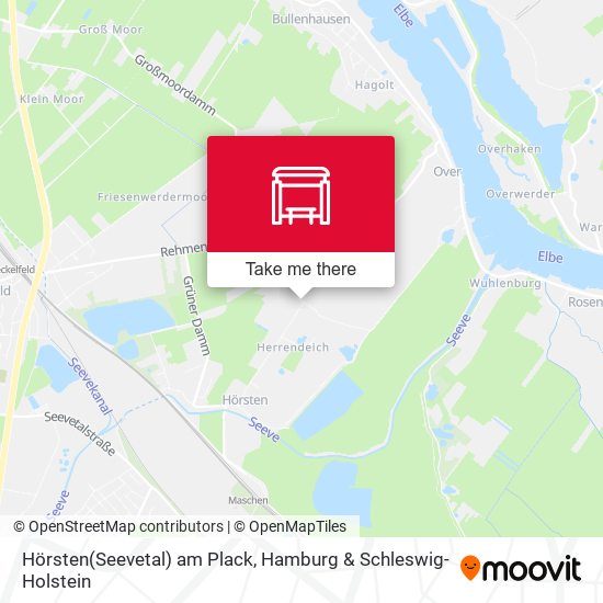 Hörsten(Seevetal) am Plack map