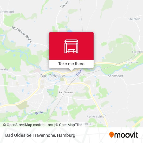 Bad Oldesloe Travenhöhe map