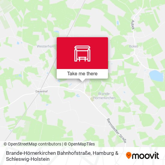 Brande-Hörnerkirchen Bahnhofstraße map