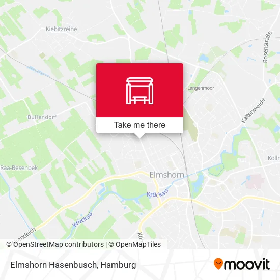 Карта Elmshorn Hasenbusch