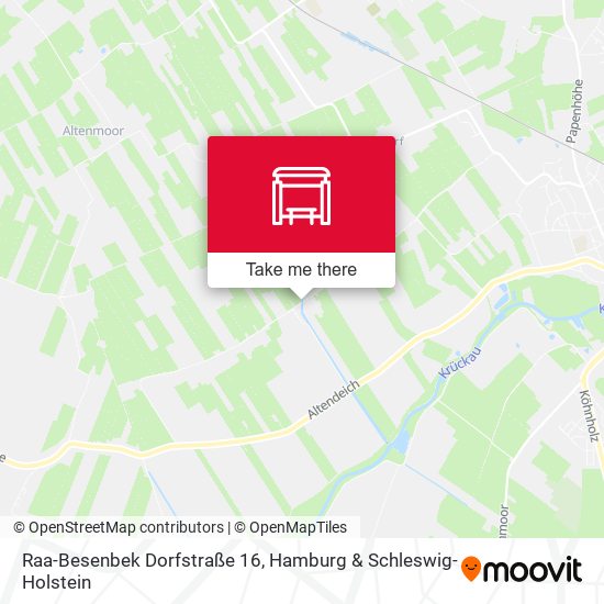 Raa-Besenbek Dorfstraße 16 map