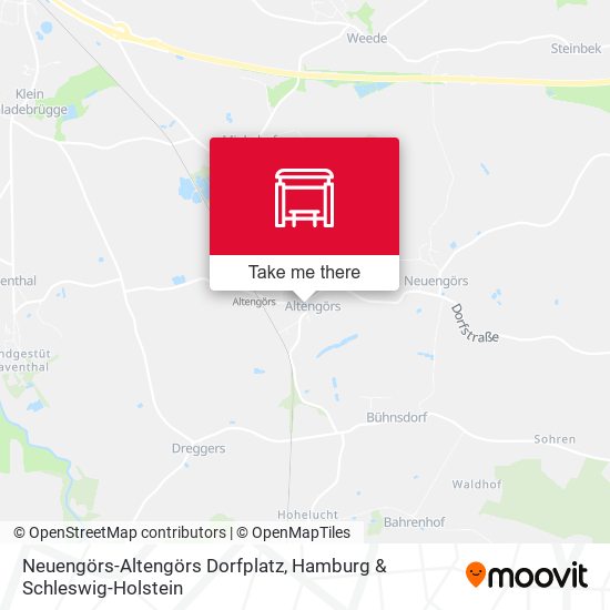 Neuengörs-Altengörs Dorfplatz map