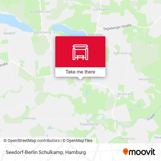 Seedorf-Berlin Schulkamp map
