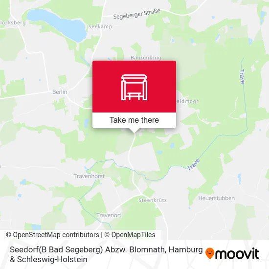 Карта Seedorf(B Bad Segeberg) Abzw. Blomnath