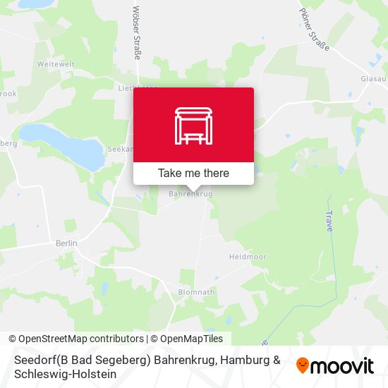 Seedorf(B Bad Segeberg) Bahrenkrug map