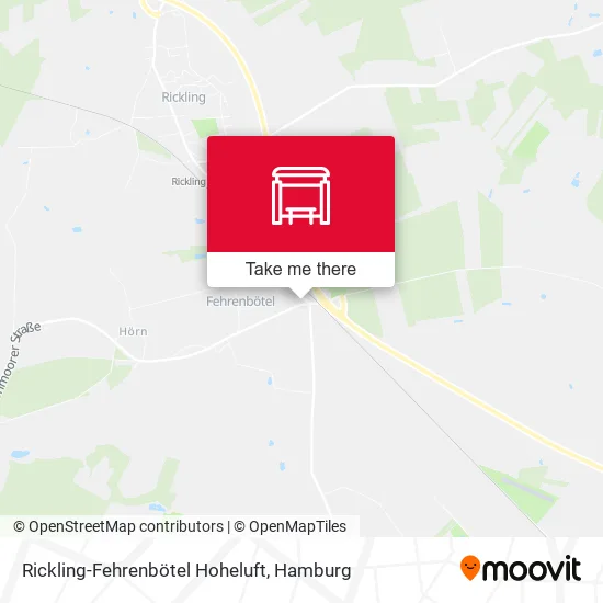 Карта Rickling-Fehrenbötel Hoheluft
