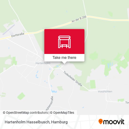Hartenholm Hasselbusch map