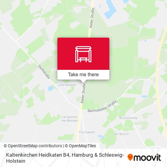Kaltenkirchen Heidkaten B4 map
