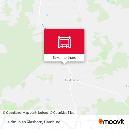 Heidmühlen Rieshorn map
