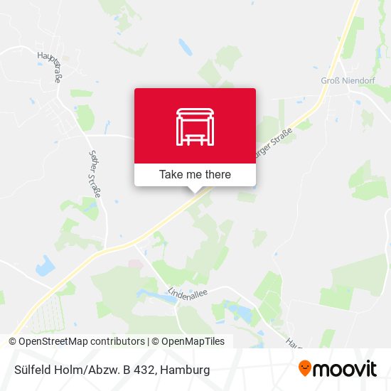 Sülfeld Holm/Abzw. B 432 map