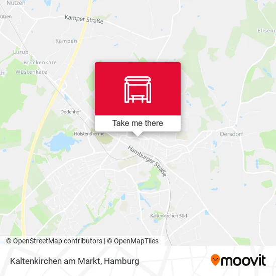 Карта Kaltenkirchen am Markt