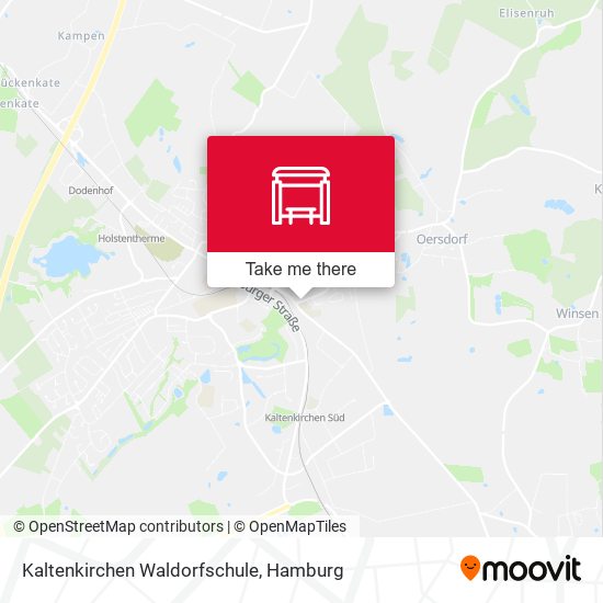 Kaltenkirchen Waldorfschule map