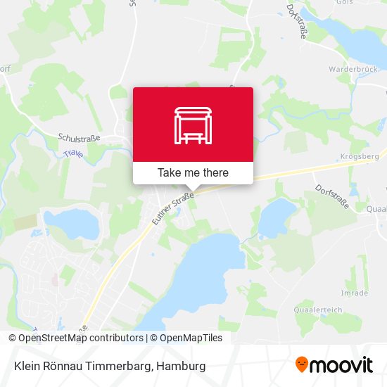 Klein Rönnau Timmerbarg map