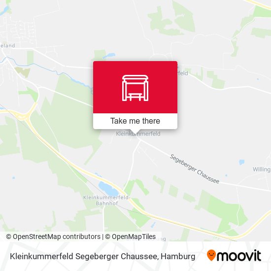 Kleinkummerfeld Segeberger Chaussee map