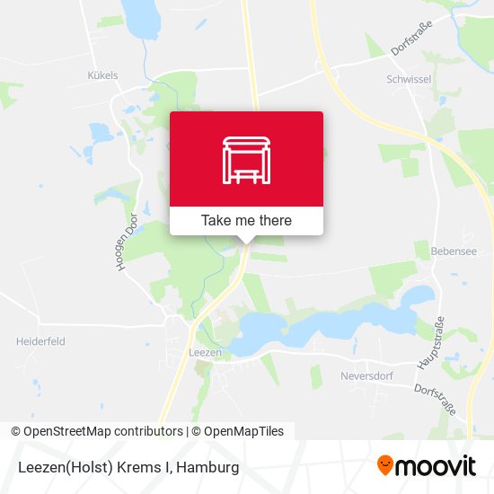 Leezen(Holst) Krems I map