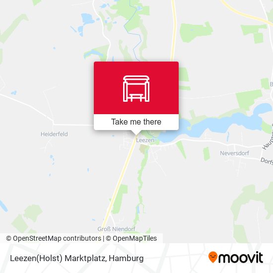 Leezen(Holst) Marktplatz map