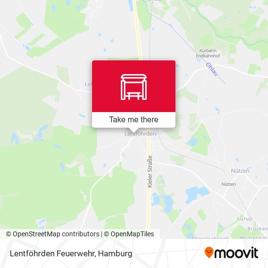 Lentföhrden Feuerwehr map