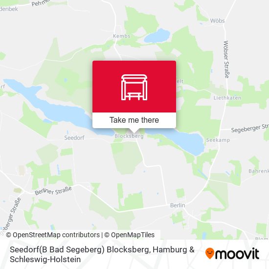 Seedorf(B Bad Segeberg) Blocksberg map