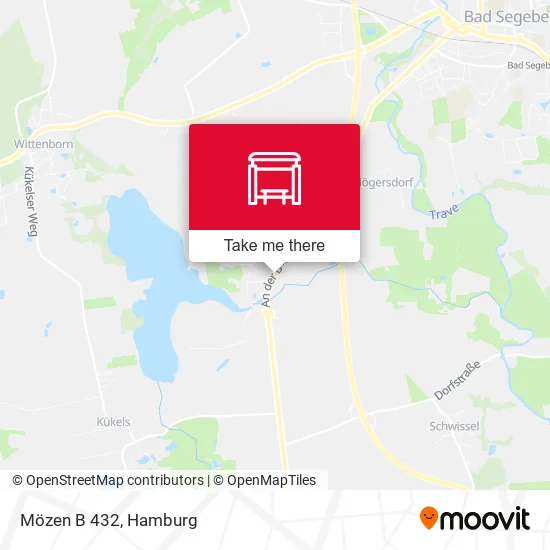 Карта Mözen B 432