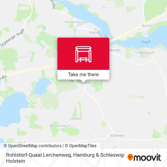 Rohlstorf-Quaal Lerchenweg map