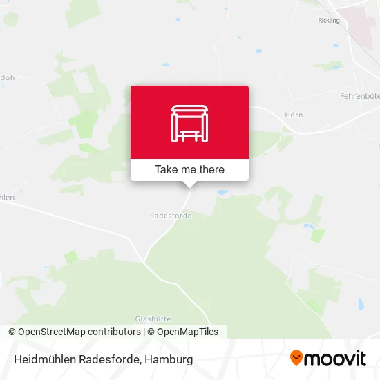 Карта Heidmühlen Radesforde