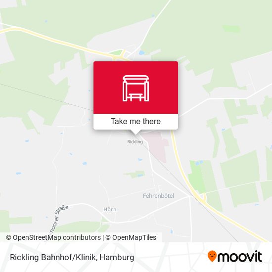 Rickling Bahnhof/Klinik map